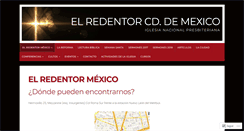 Desktop Screenshot of elredentormexico.org